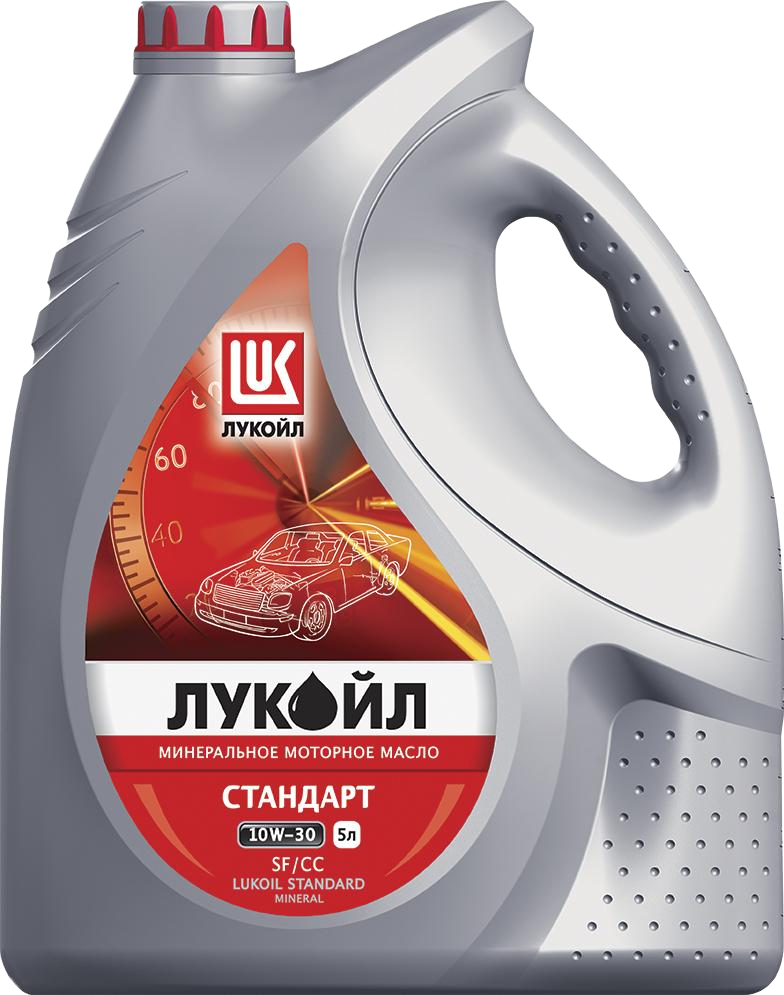 Моторное масло Лукойл Стандарт API SF/CC 10W-30, 5л (Lukoil: 19432)